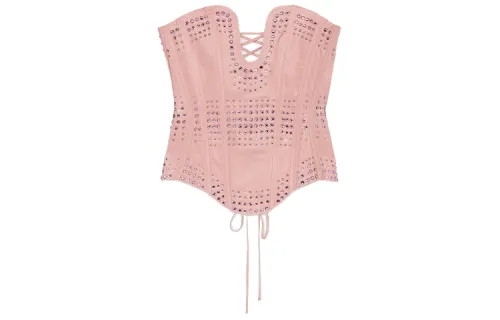 GUCCI FW21 Strapless Top Women's Pink
