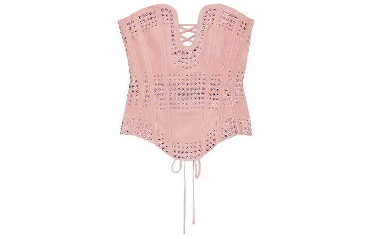 GUCCI FW21 Strapless Top Women's Pink