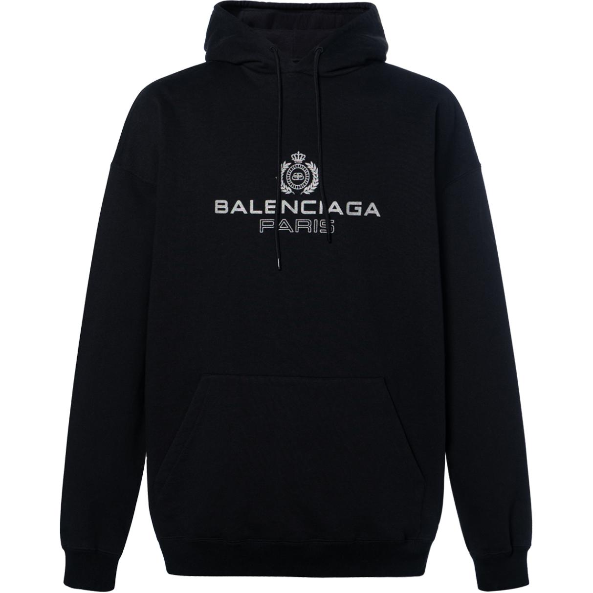 Женское худи Balenciaga Balenciaga Logo (черное)