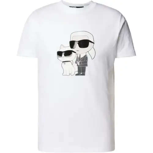 KARL LAGERFELD / Karl Lagerfeld Jeans Ikonik 2.0 Crewneck T Shirt