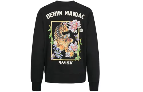 EVISU SS20 Sweatshirt Women's Black