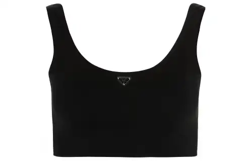 PRADA SS22 Strapless Top Women's Black