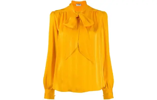 SAINT LAURENT Shirt Women's Yellow