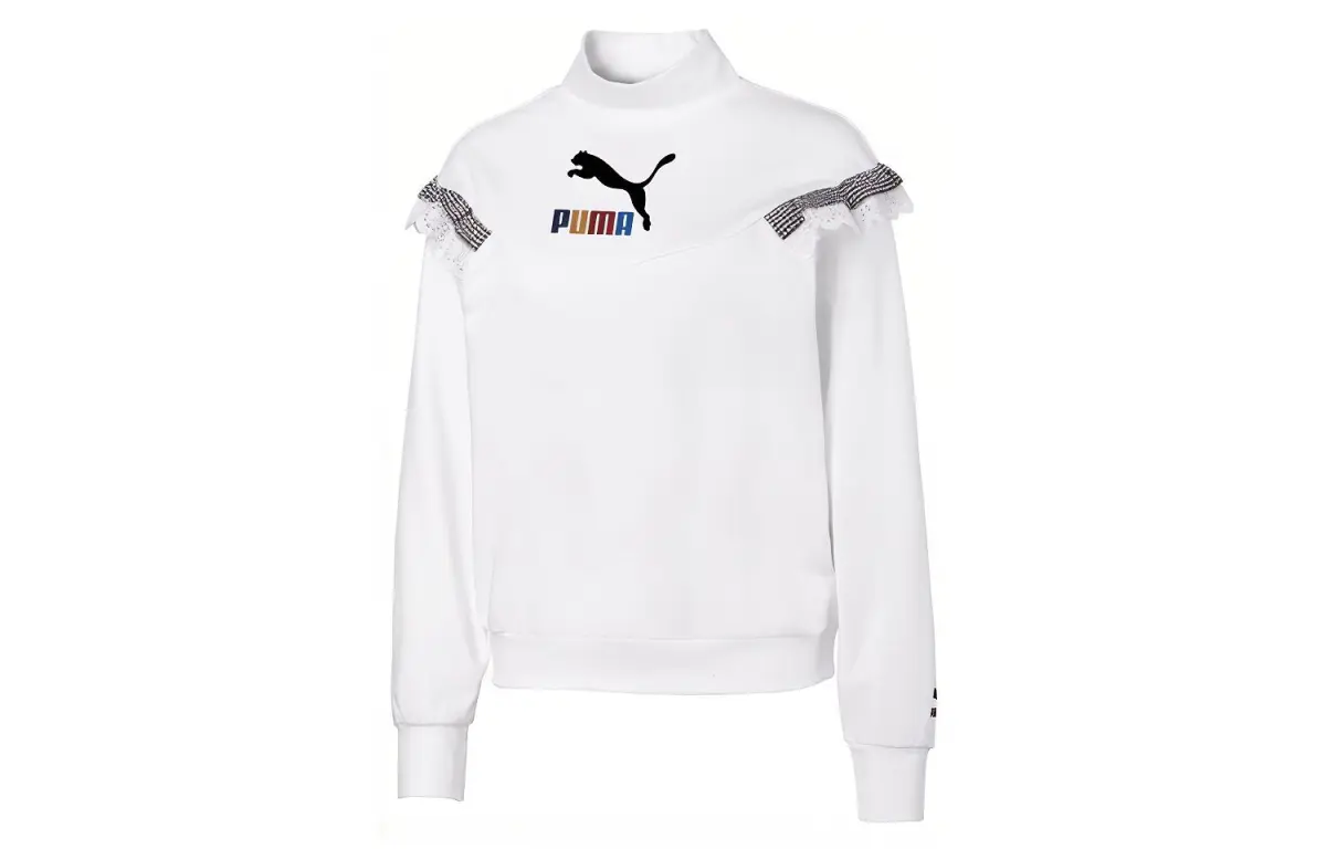 PUMA X TYAKASHA Sweatshirts Women's Turtleneck Moderate Regular