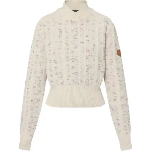 LOUIS VUITTON Tweed Knit Pullover