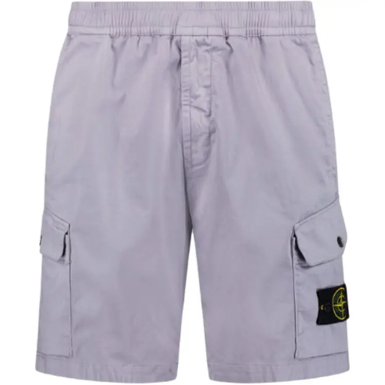 STONE ISLAND Casual Shorts Men's Purple