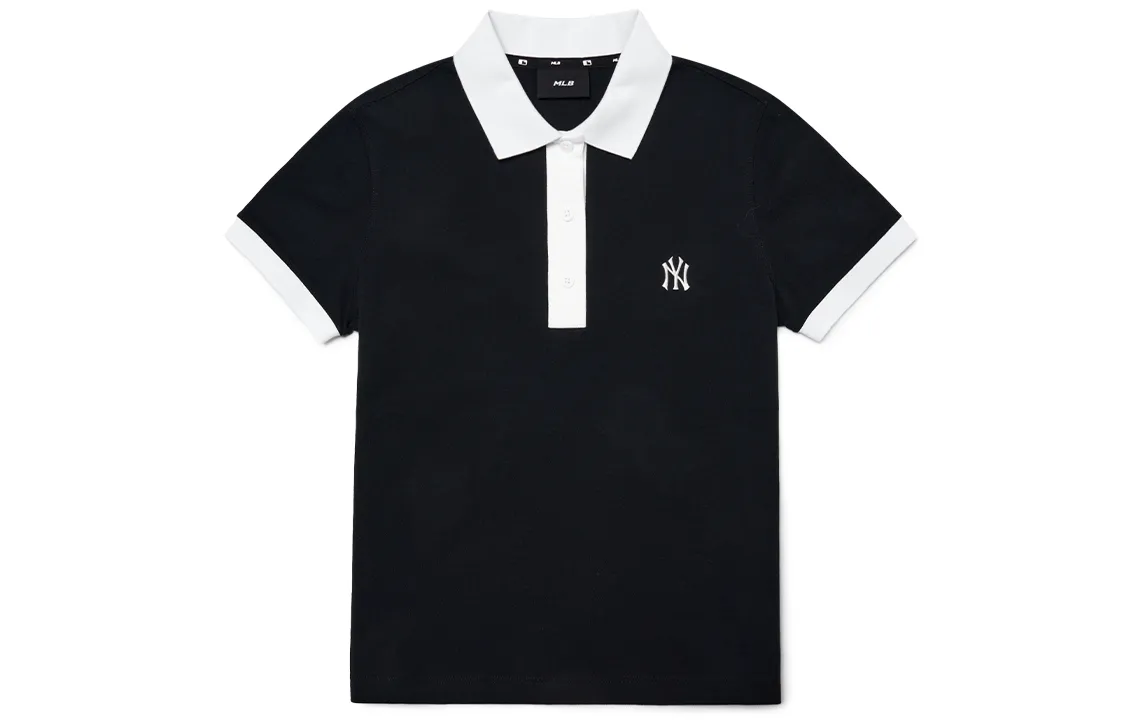 MLB New York Yankees Polo Shirt Women's Black