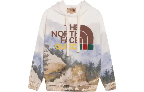 GUCCI X The North Face Sweatshirt Trail Print
