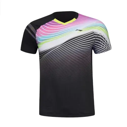 Li Ning Badminton Jersey Men's Black