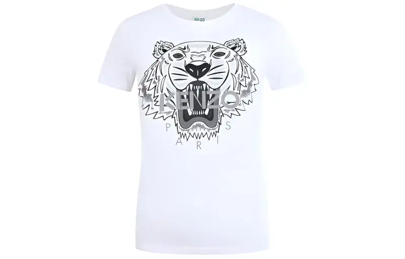 KENZO Pre Owned Tiger head T shirt