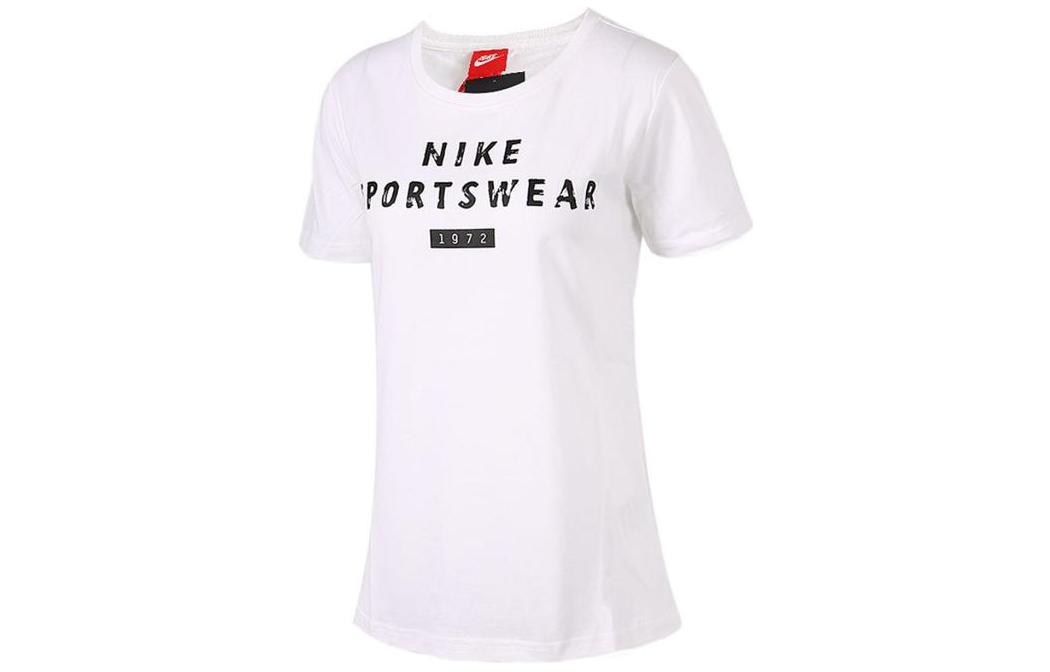 Женская футболка Nike Спортивная (белая)