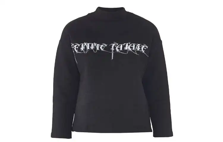 Balenciaga Sweatshirt Women's Black