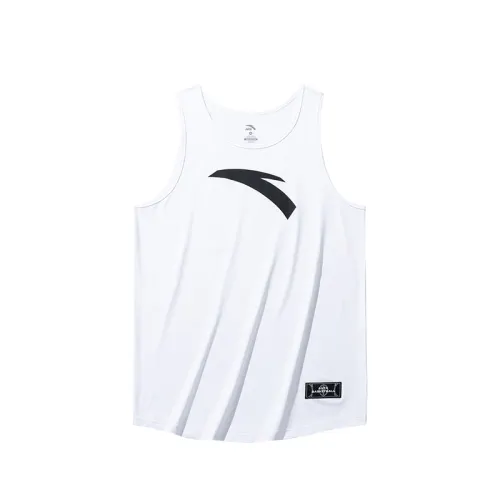 Anta Basketball Collection Basketball Jersey Men's Pure White