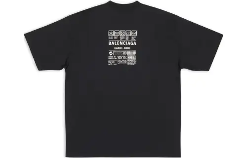 Balenciaga T Shirt Women's Black Regular Fit