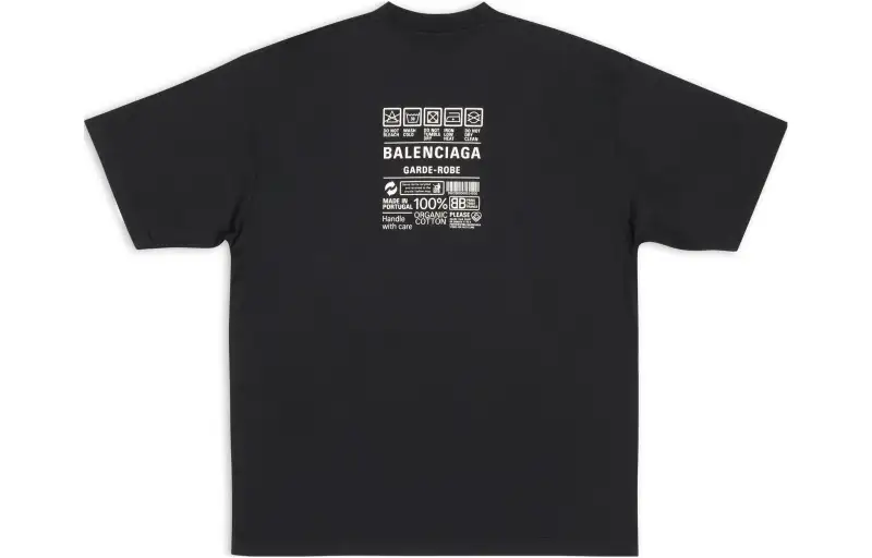 Balenciaga T Shirt Women's Black Regular Fit