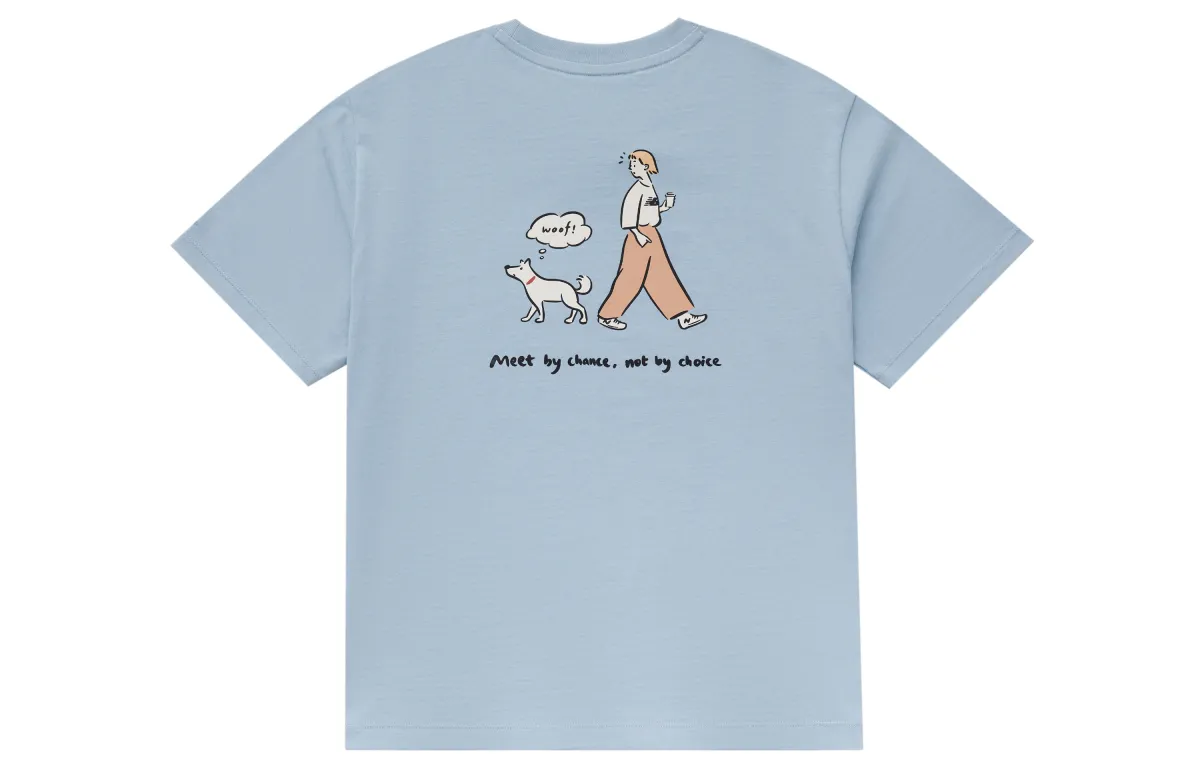 New Balance x PK LIANMINGKUAN SS23 T Shirt Women's Light Blue