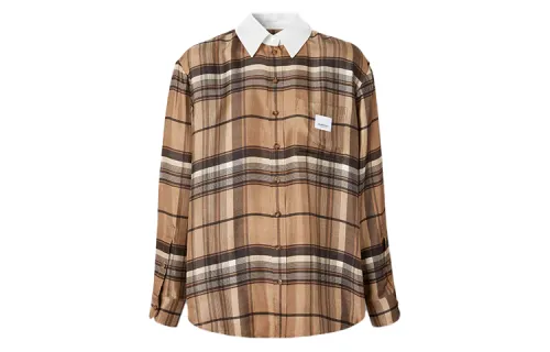 Burberry Shirt Women's Dark Umber