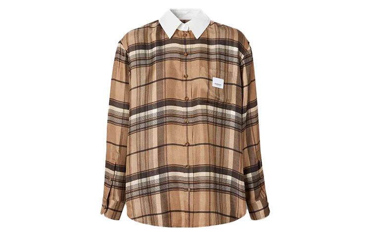 Burberry Shirt Women's Dark Umber