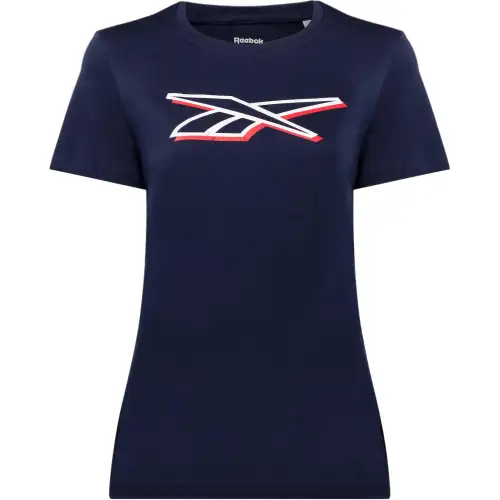 Reebok T Shirt Women's Vector Marine Blue