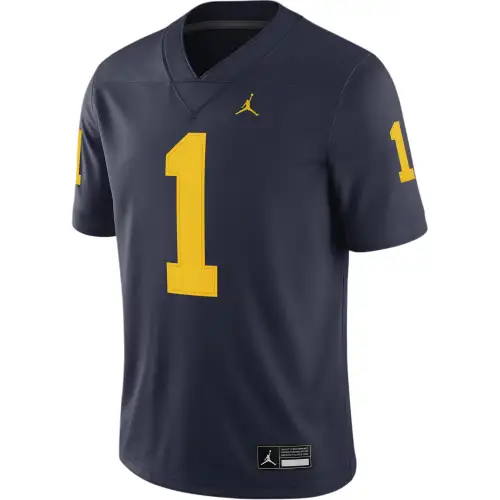 Jordan Michigan Wolverines Men's Jordan Dri-FIT College Game Jersey
