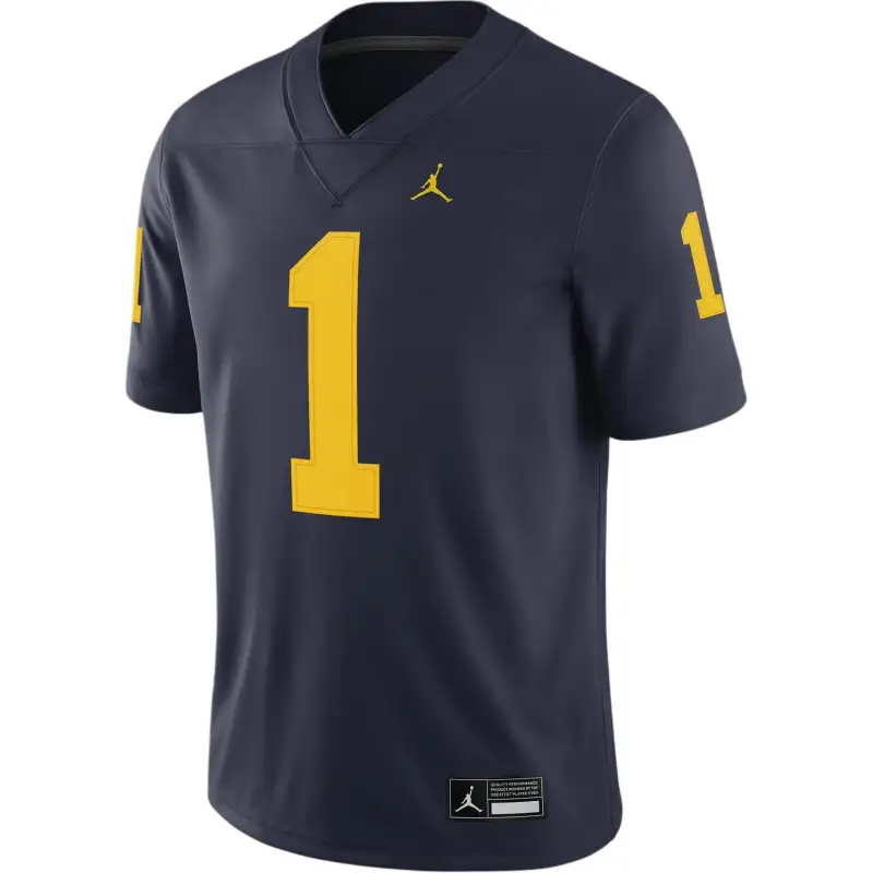 Jordan Michigan Wolverines Men's Jordan Dri-FIT College Game Jersey