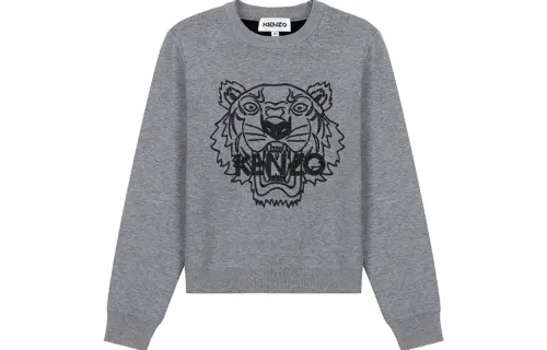 KENZO Slim Fit Knitwear Women's Pearl Gray