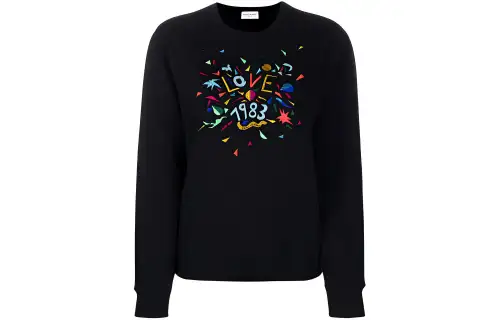 SAINT LAURENT Sweatshirt Women's Black