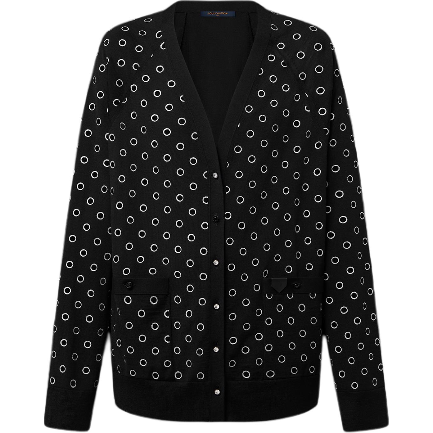 LOUIS VUITTON Jewel Dot Cardigan