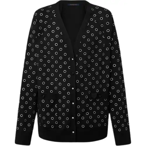 LOUIS VUITTON Jewel Dot Cardigan