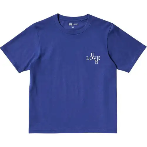 UNIQLO Regular T Shirt Women's Sea Blue