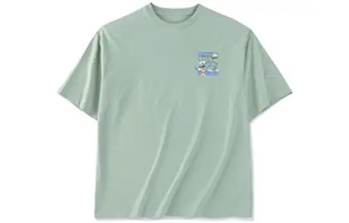 ANTA Life Collection T Shirts Women's Green Crew Neck Moderate Straight Fit