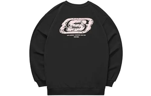 Skechers Basic Casual Collection Sweatshirts Women's Crew Neck Moderate Regular