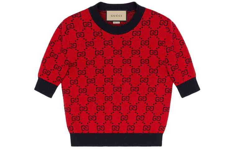 GUCCI 520 Special Collection SS21 Knitwear Women's Red