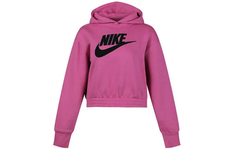 Nike Sweatshirts Women's Purple Hooded Moderate Regular