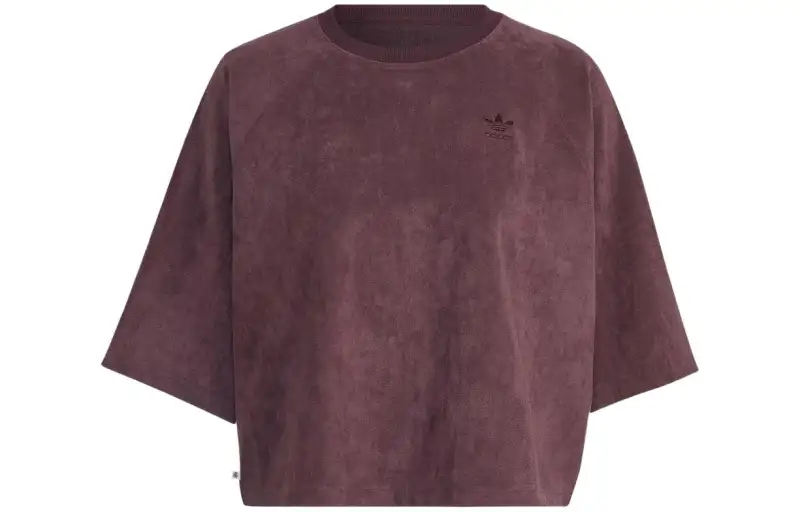 Adidas Originals T Shirt Women's Burgundy