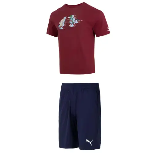 PUMA Casual Sportswear Men's Crew Neck Moderate