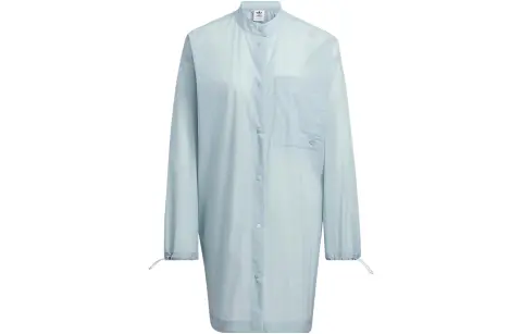 Adidas Originals Lightweight Shirt Parka Shirt Women's Blue