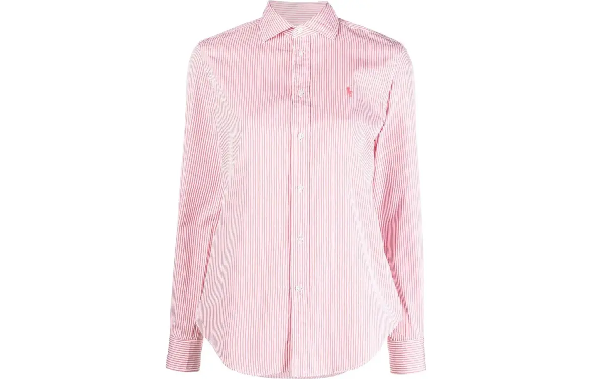 Polo Ralph Lauren Shirt Classic Version Women's Pink