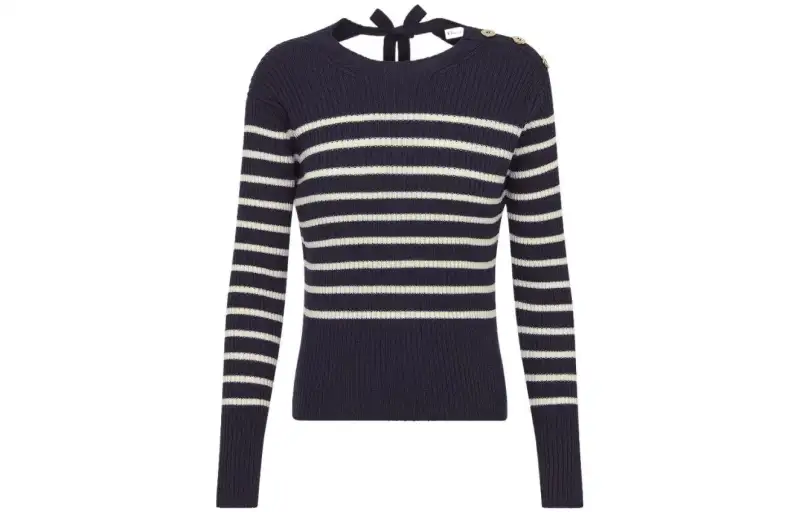 DIOR FW23 Sweater Women's Marine Blue