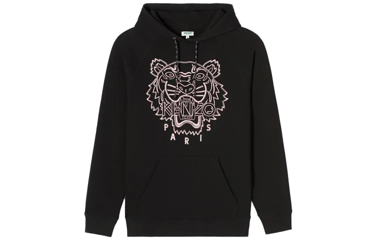 KENZO Sweatshirts Women's Black Hooded Moderate Other