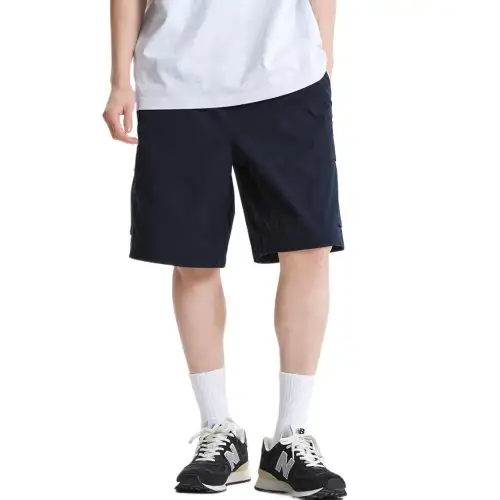 New Balance UNI HERITAGE SS25 Casual Shorts Men's Marine Blue