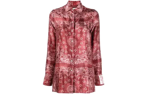 【Previous Season】paisley-print shirt