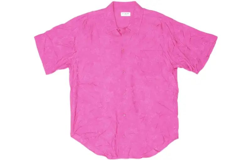 Balenciaga Short Sleeve Minimal Shirt 'Pink'