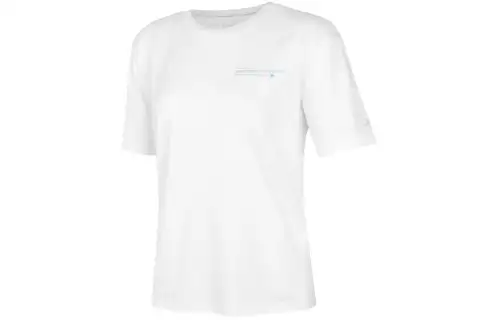 Skechers SS24 Drop Shoulder Sleeve T Shirt Women's Bright White