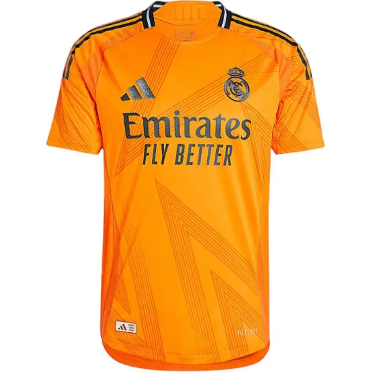 Adidas Real Madrid Soccer Jersey Men's Orange