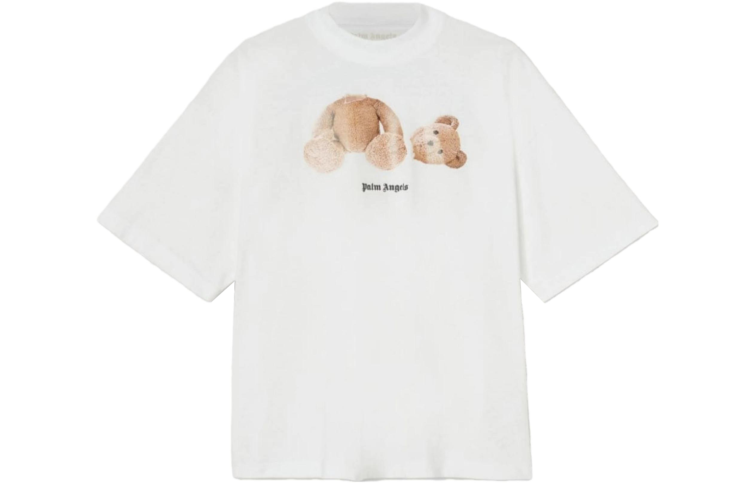Футболка PALM PALM ANGELS SS23 LogoT (белый)