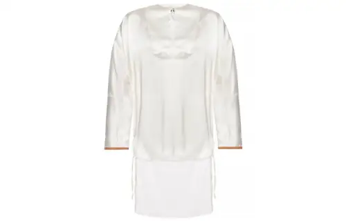 LOEWE Shirts Women's White Crew Neck Moderate Shirt