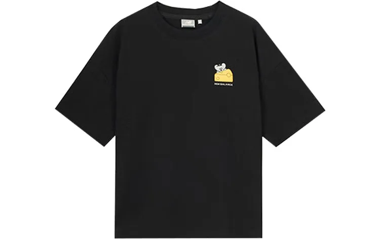 New Balance Drop Shoulder Sleeve T Shirt Women's Black