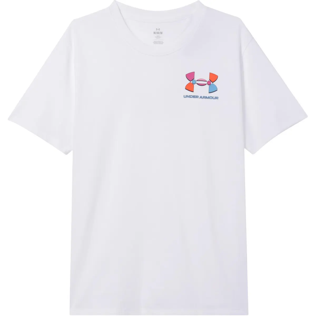 Under Armour Drop Shoulder Sleeve T Shirt Women's White