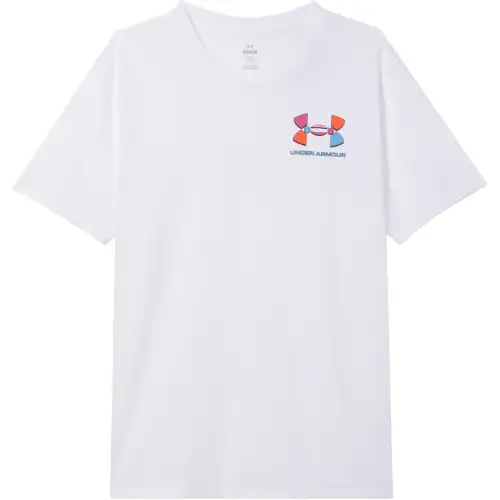 Under Armour Drop Shoulder Sleeve T Shirt Women's White